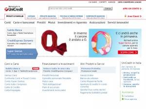 conti correnti unicredit
