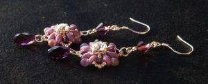 Orecchini-pendenti-argento-swarovski-viola-2-e1383512632562
