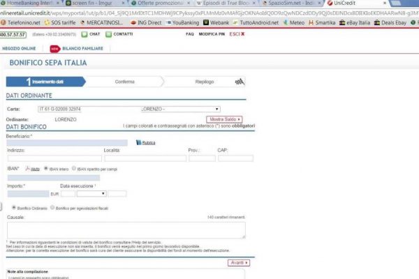 Banca online bonifici home banking, un servizio molto utile