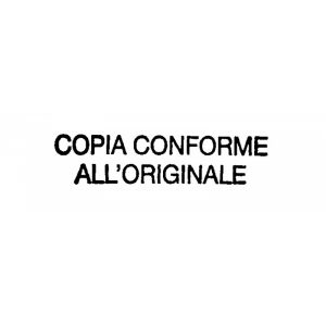 copia conforme