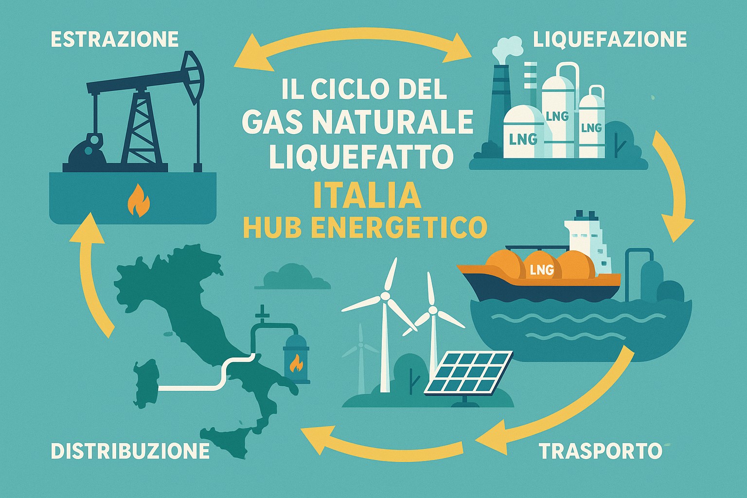 Il Ruolo del Gas Naturale Liquefatto nel Piano Energetico Italiano