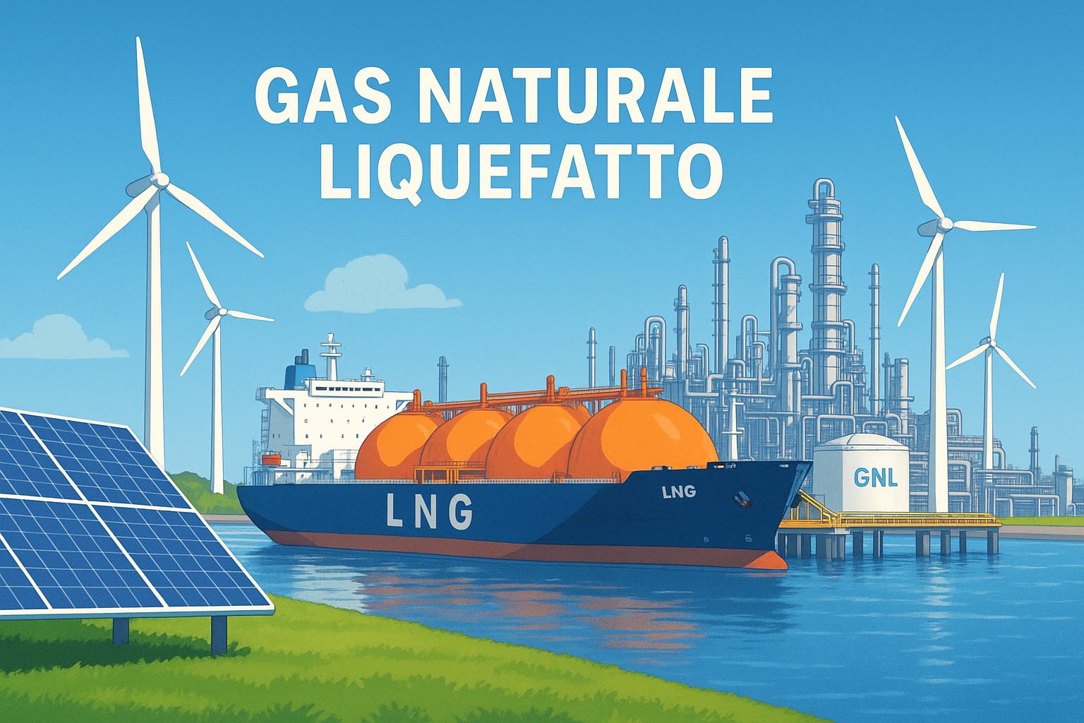 Guida Completa al Gas Naturale Liquefatto: Opportunità e Sfide