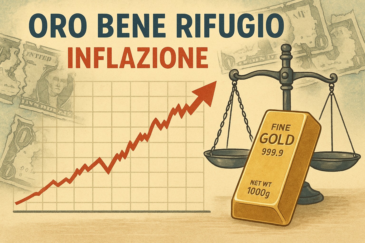 Come Influisce l’Inflazione sul Prezzo dell’Oro: Tutto Quello che Devi Sapere