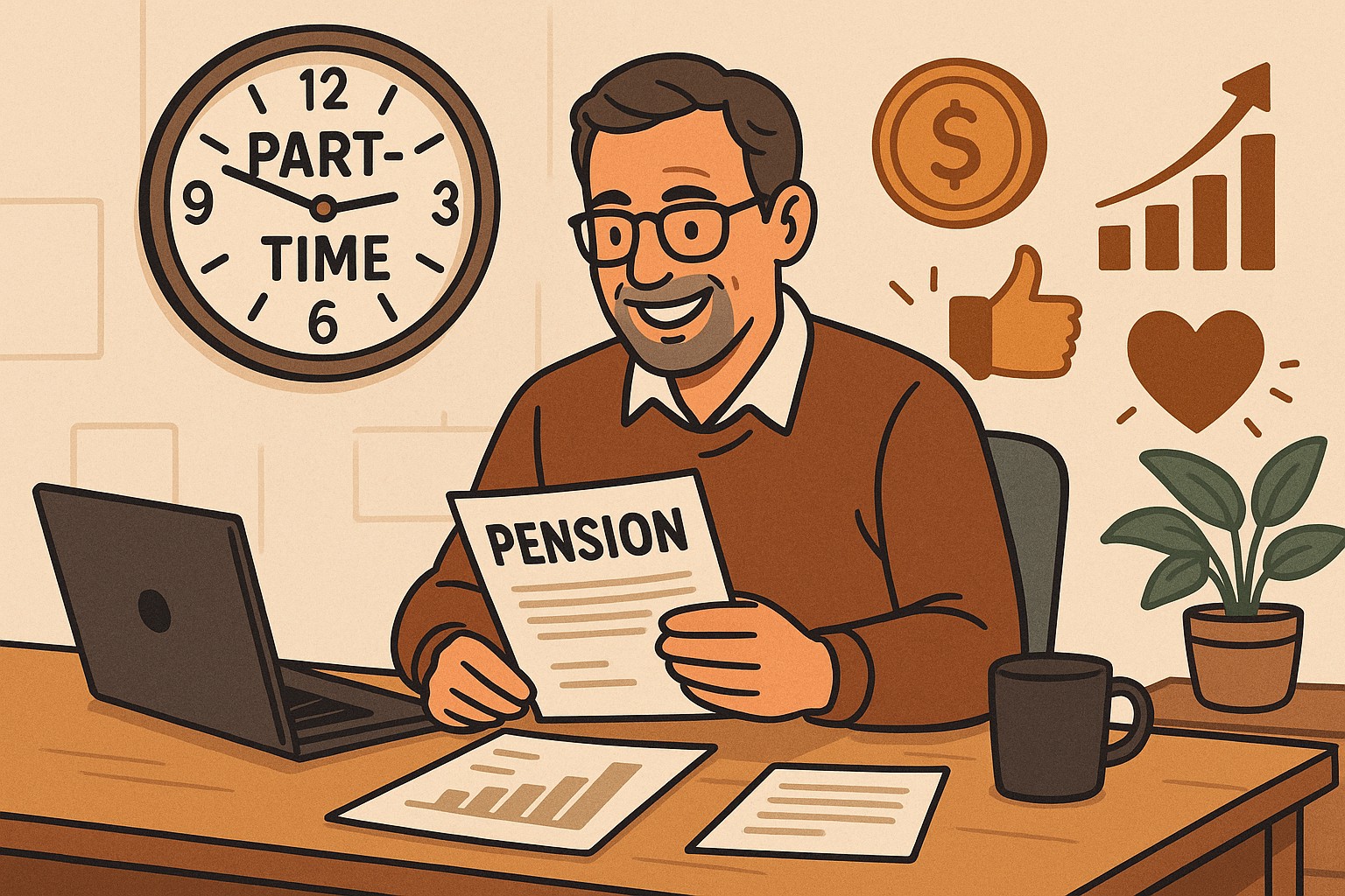 Verso la pensione con il part-time: requisiti e vantaggi
