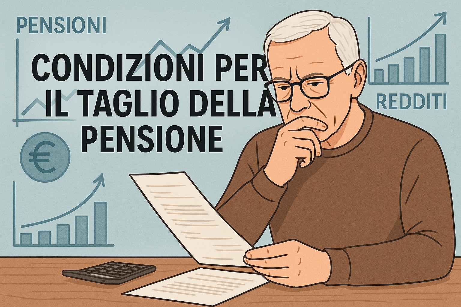 Ecco quando ti tagliano la pensione se hai redditi IRPEF o da lavoro