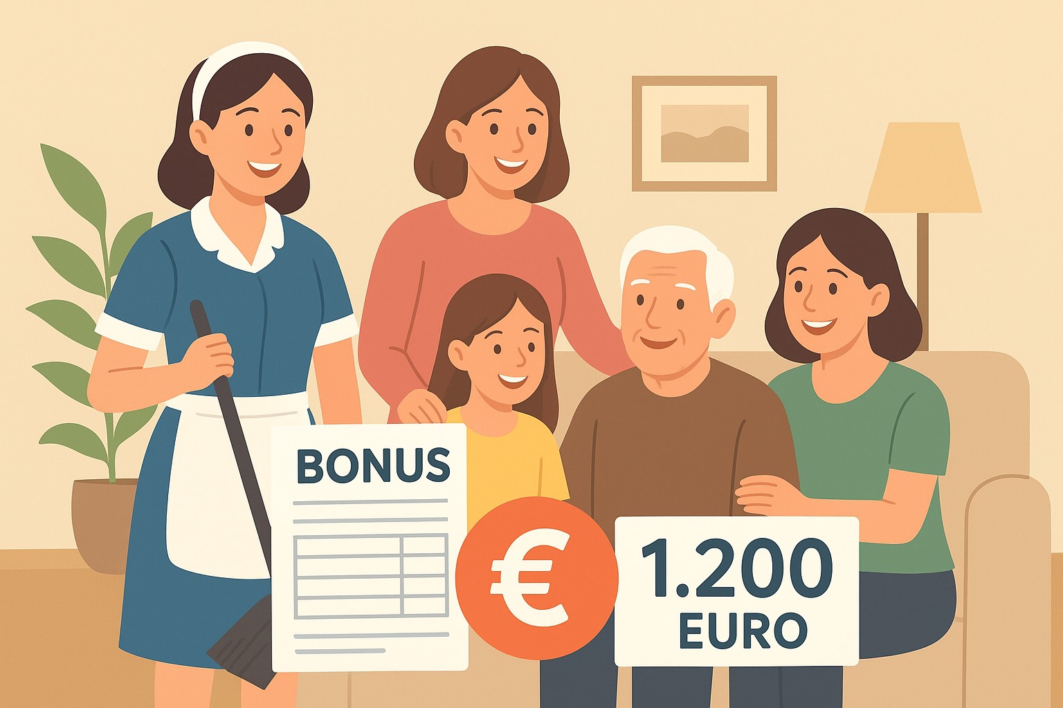 Guida Completa al Bonus da 1.200 Euro per Lavoratori Domestici