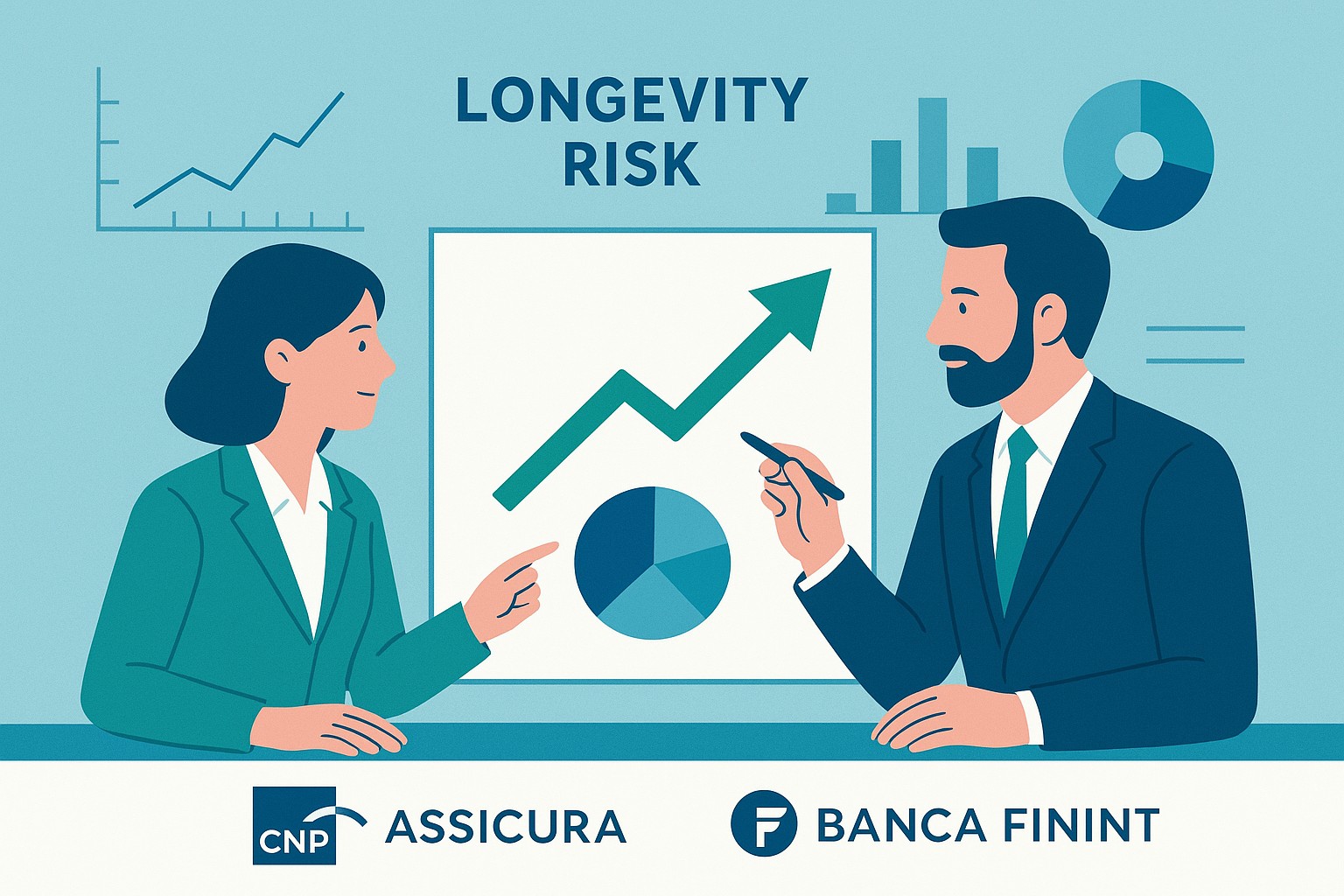 Cnp Assicura e Banca Finint: Un’Alleata Contro il Longevity Risk