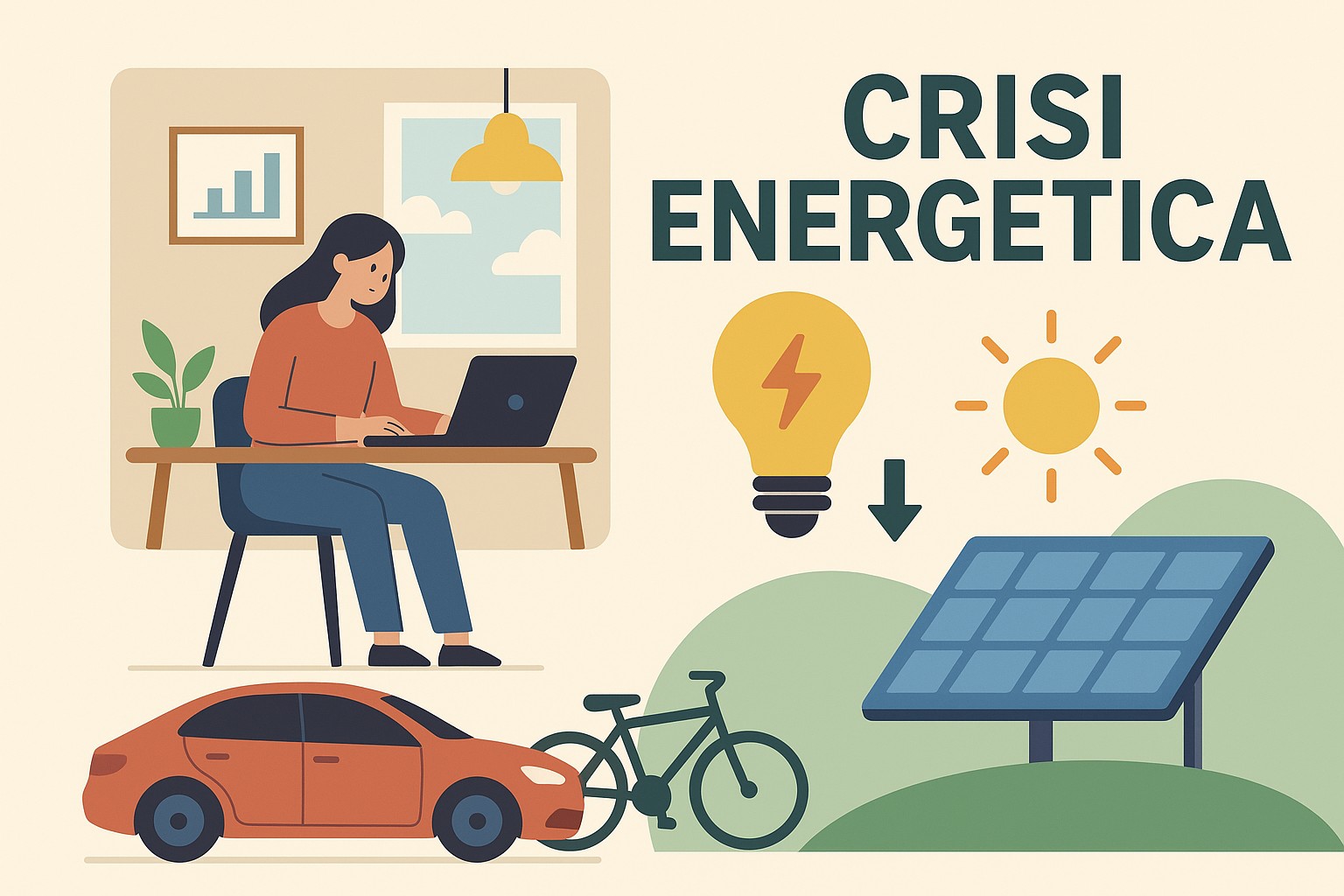 Crisi Energetica: Come Affrontare il Futuro con Smart Working e Riduzione del Consumo