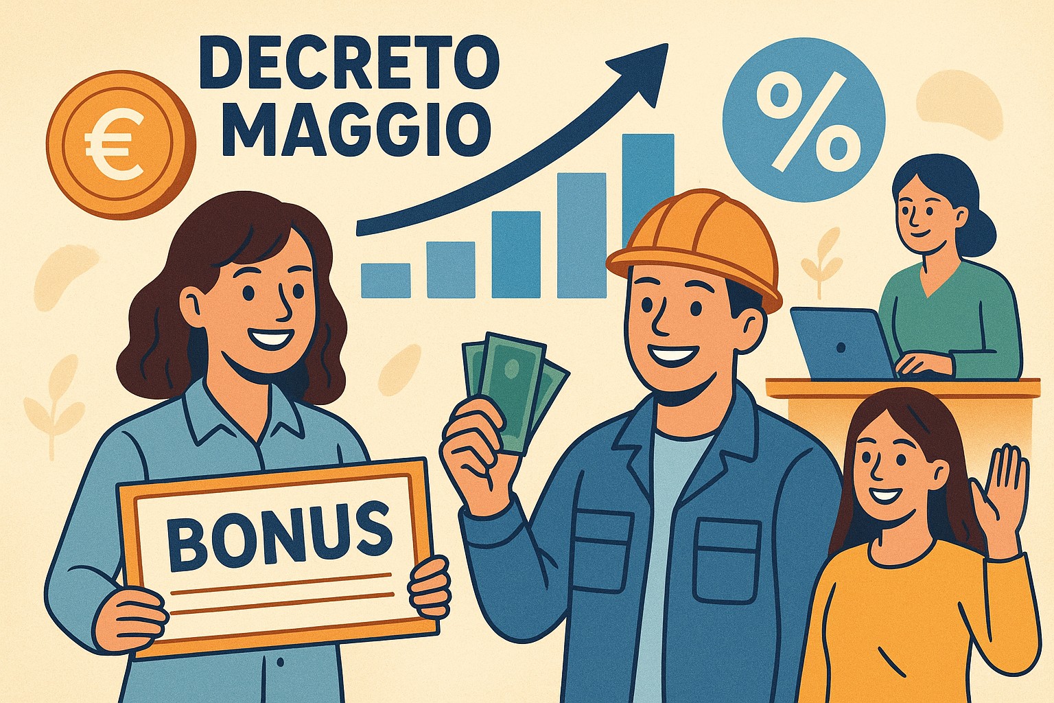 Decreto Maggio: Tutto sul Bonus per Lavoratori e Riduzione delle Tasse