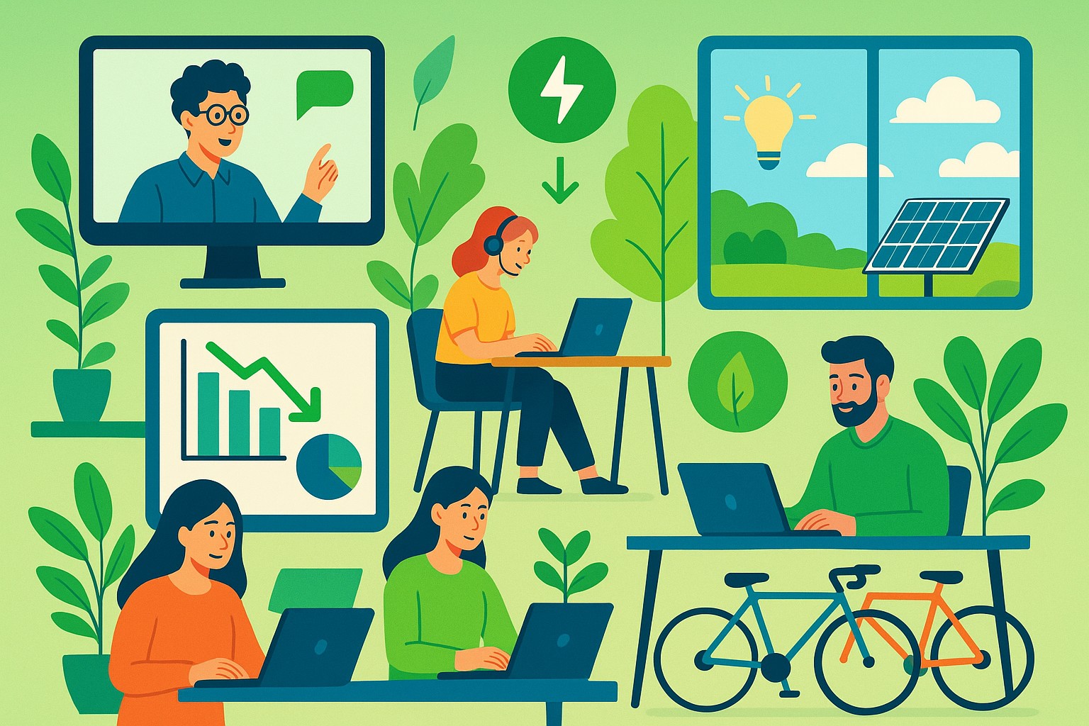 Meno Viaggi, Più Smart Working: Strategia dell’UE per la Crisi Energetica