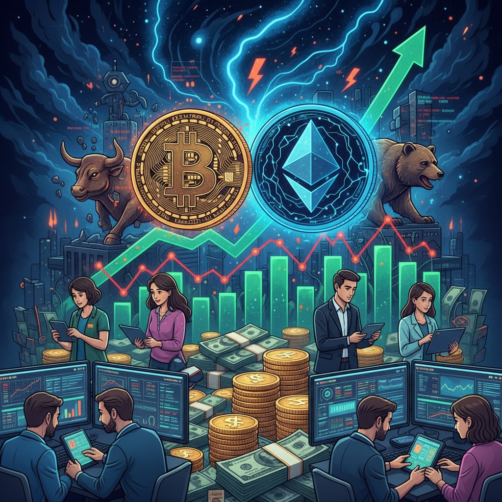 Analisi dei Mercati Crypto: Bitcoin e Ethereum in Gioco