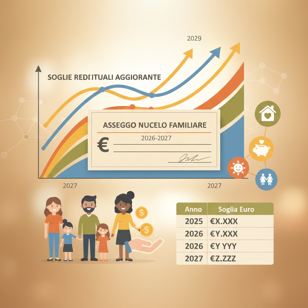 Assegno Nucleo Familiare 2026-2027: Guida Completa e Soglie Reddituali Aggiornate