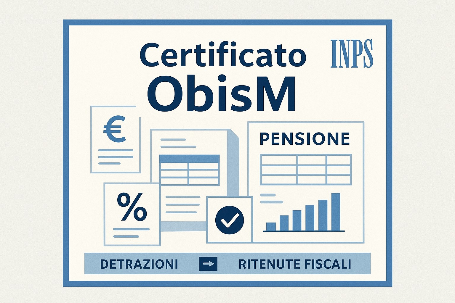 Pensioni INPS 2026: Certificato ObisM e Dettagli su Trattenute e Detrazioni