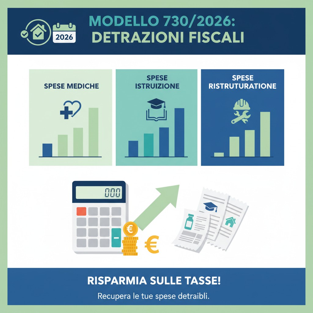 Guida Completa alle Detrazioni Fiscali nel Modello 730/2026
