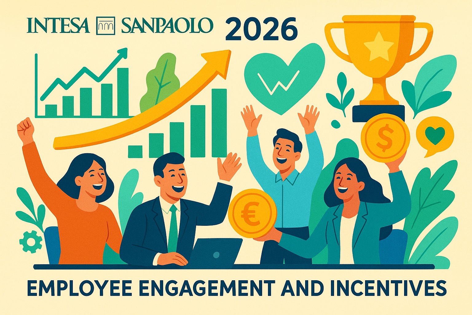 Intesa Sanpaolo: Premi e Incentivi per i Lavoratori nel 2026 3 Intesa Sanpaolo: Premi e Incentivi per i Lavoratori nel 2026