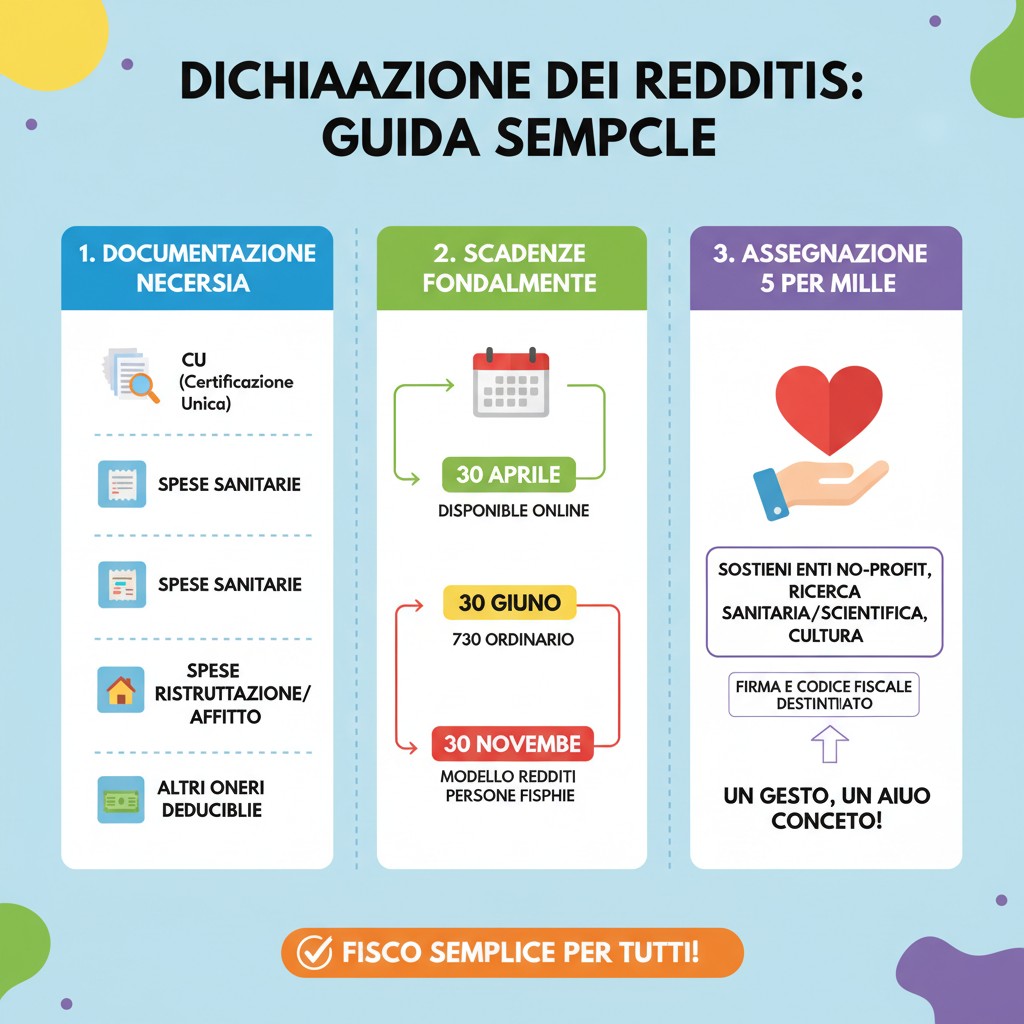 Presentazione della Dichiarazione e Assegnazione dell'Irpef 5 Presentazione della Dichiarazione e Assegnazione dell’Irpef