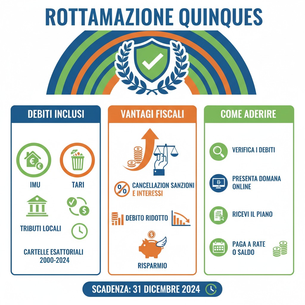 Rottamazione Quinque Enti Locali: Le Novità del Decreto Fiscale 6 Rottamazione Quinque Enti Locali: Le Novità del Decreto Fiscale