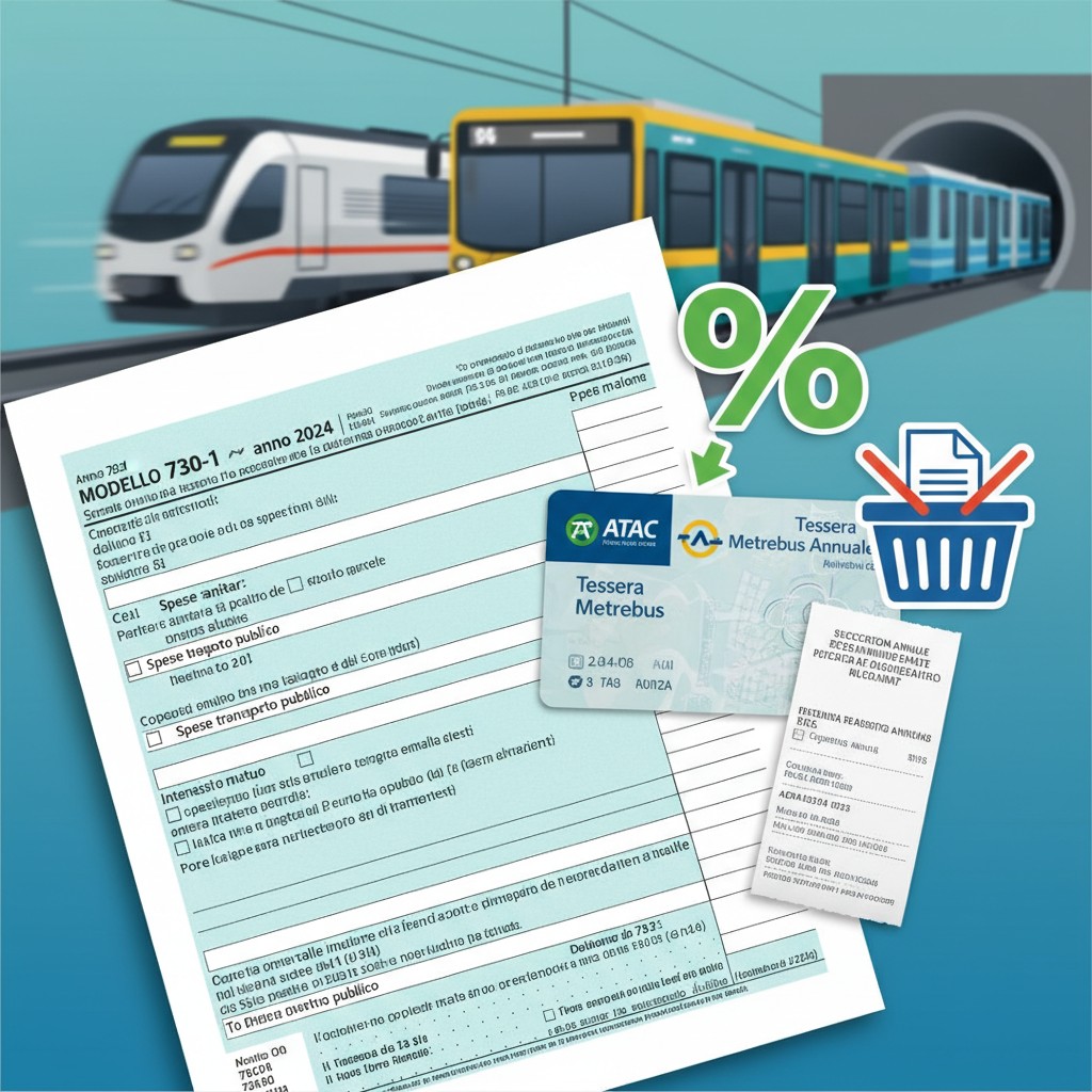 Detrazione delle Spese di Abbonamento per Trasporti Pubblici nel Modello 730 2 Detrazione delle Spese di Abbonamento per Trasporti Pubblici nel Modello 730