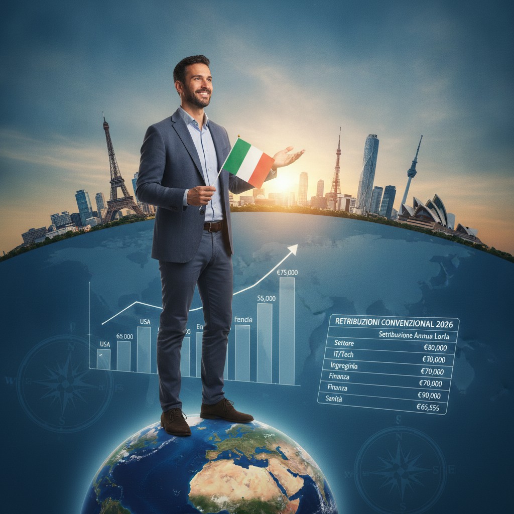 Lavoratori all’estero: Aggiornate le Retribuzioni 2026