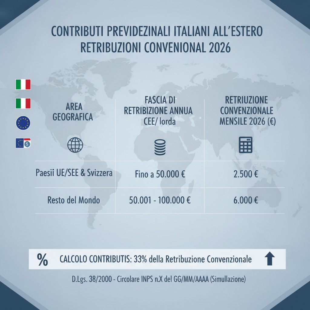 Calcolo dei Contributi Previdenziali per Lavoratori Estero