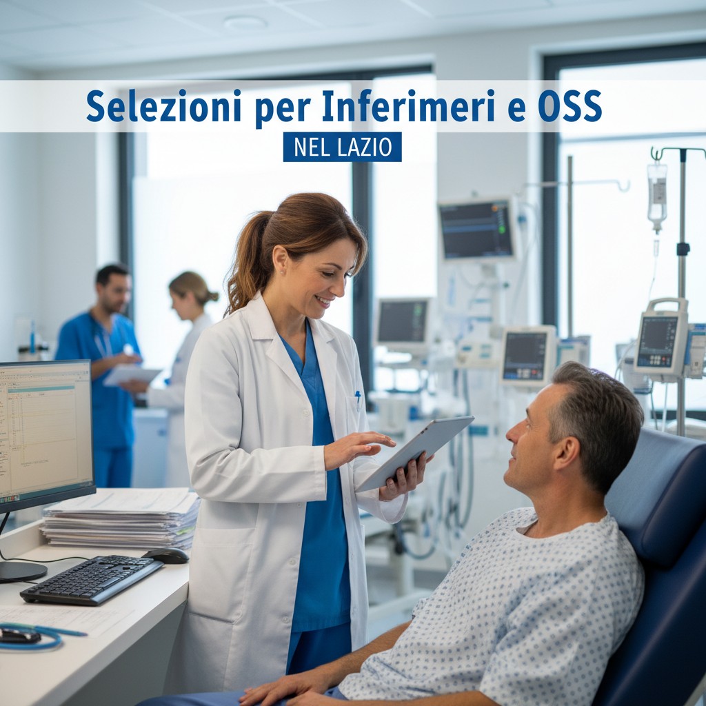 Cosa Aspettarsi Durante le Selezioni per Infermieri e OSS nel Lazio