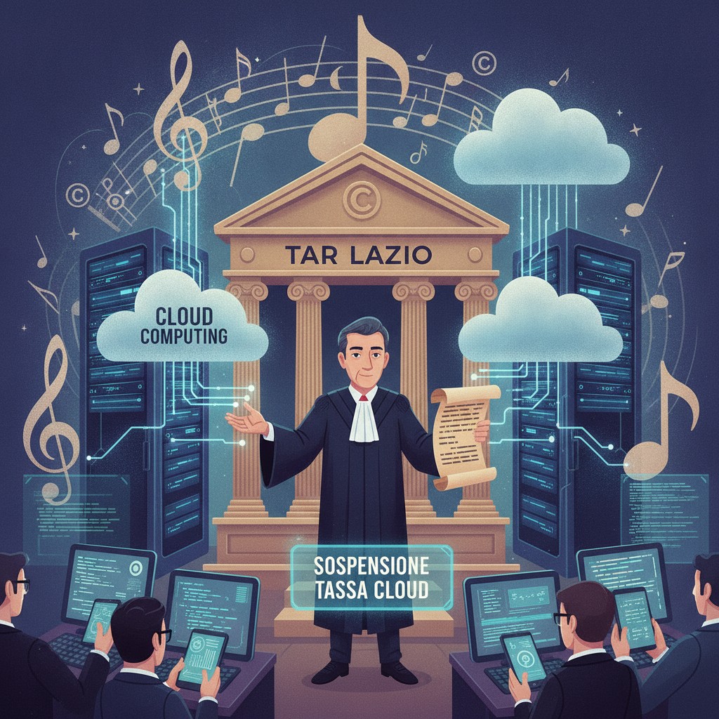 Copia Privata, Tar del Lazio Sospende il Decreto sulla Tassa sul Cloud