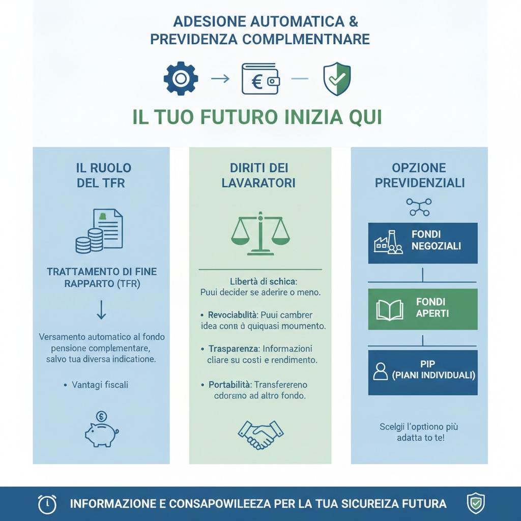 Adesione Automatica alla Previdenza Complementare: Cosa Devi Sapere dal 1° Luglio 2026