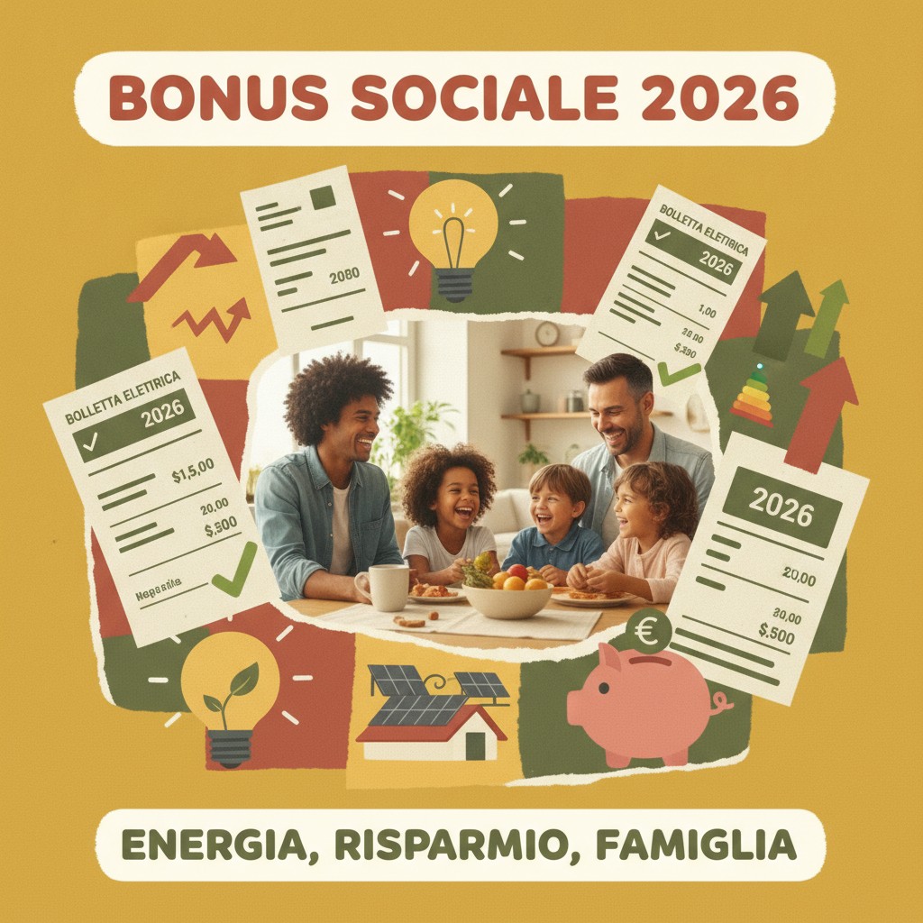Guida al bonus sociale 2026: come funziona e chi può beneficiarne