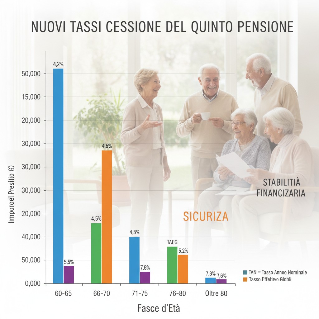 Cessione del Quinto della Pensione: Guida Completa ai Nuovi Tassi dal 1° Luglio 2026 1 Cessione del Quinto della Pensione: Guida Completa ai Nuovi Tassi dal 1° Luglio 2026