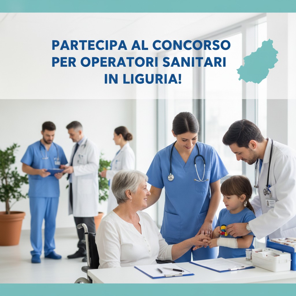 Concorso da 40 posti per operatori sanitari in Liguria: requisiti e scadenza 1 Concorso da 40 posti per operatori sanitari in Liguria: requisiti e scadenza