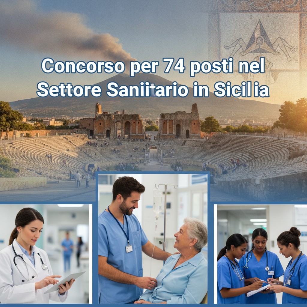 Concorso da 74 posti per sanitari in Sicilia: alcuni profili richiedono solo la licenza media 1 Concorso da 74 posti per sanitari in Sicilia: alcuni profili richiedono solo la licenza media