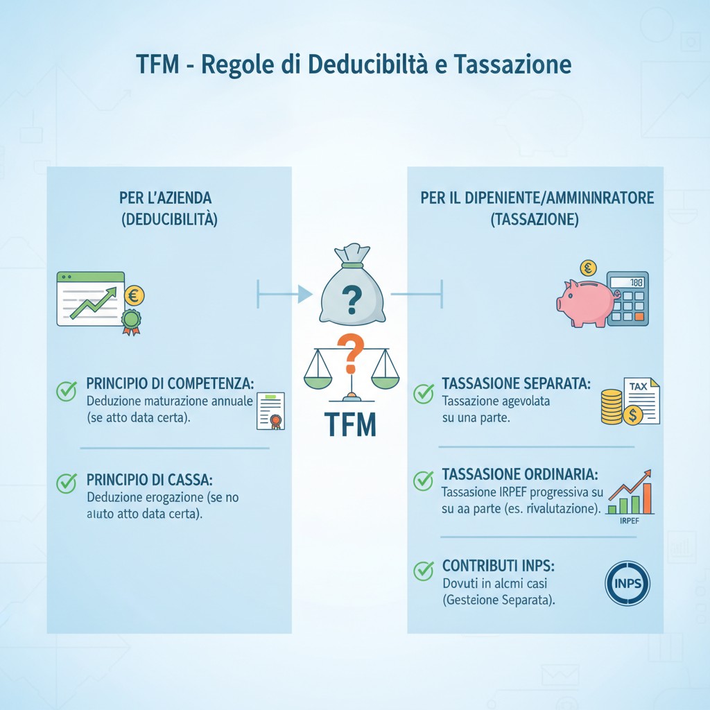 Deducibilità e Tassazione del Trattamento di Fine Mandato: Tutto Quello che Devi Sapere