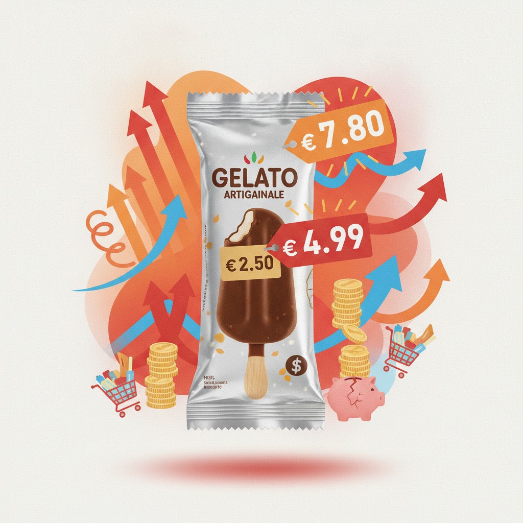 Il caro gelato: aumenti e dinamiche dei prezzi in crescita