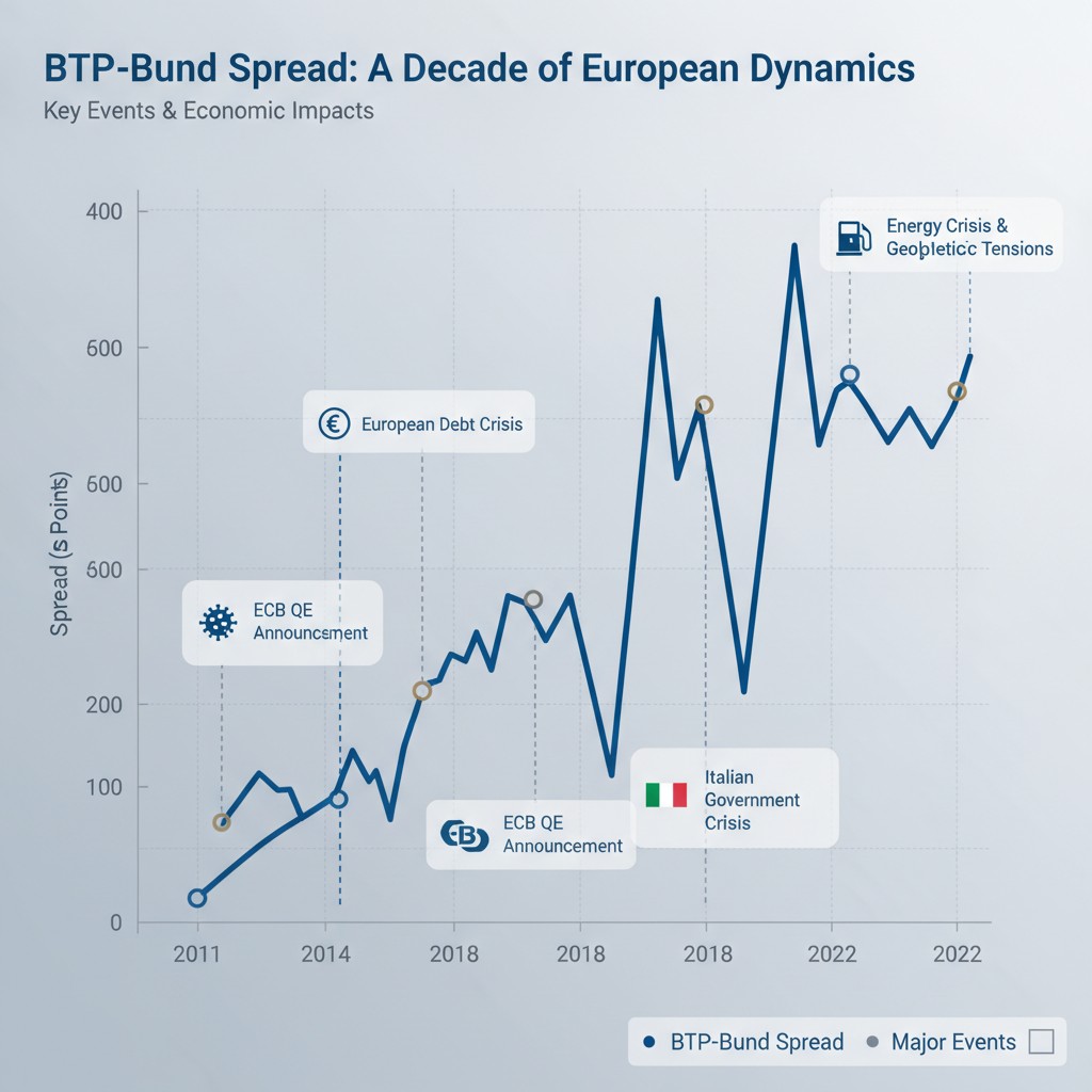 Spread Btp-Bund: analisi delle tendenze attuali