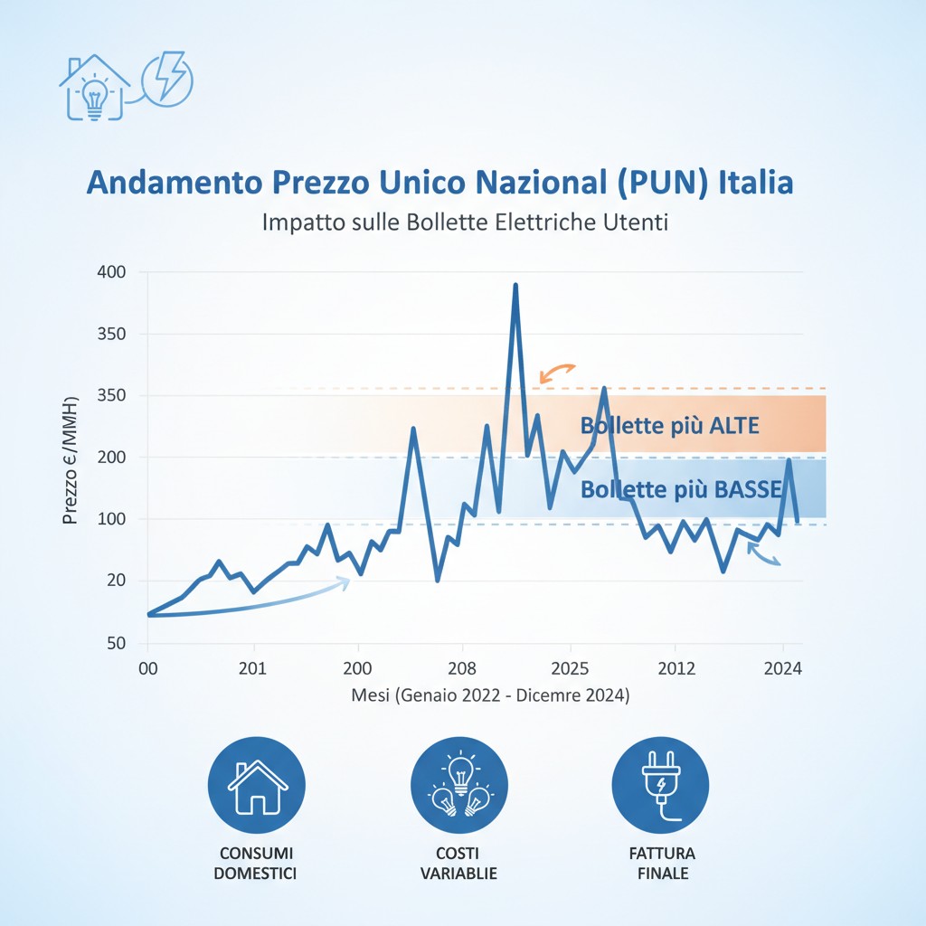 Andamento e Previsioni del Prezzo dell’Energia Elettrica in Italia